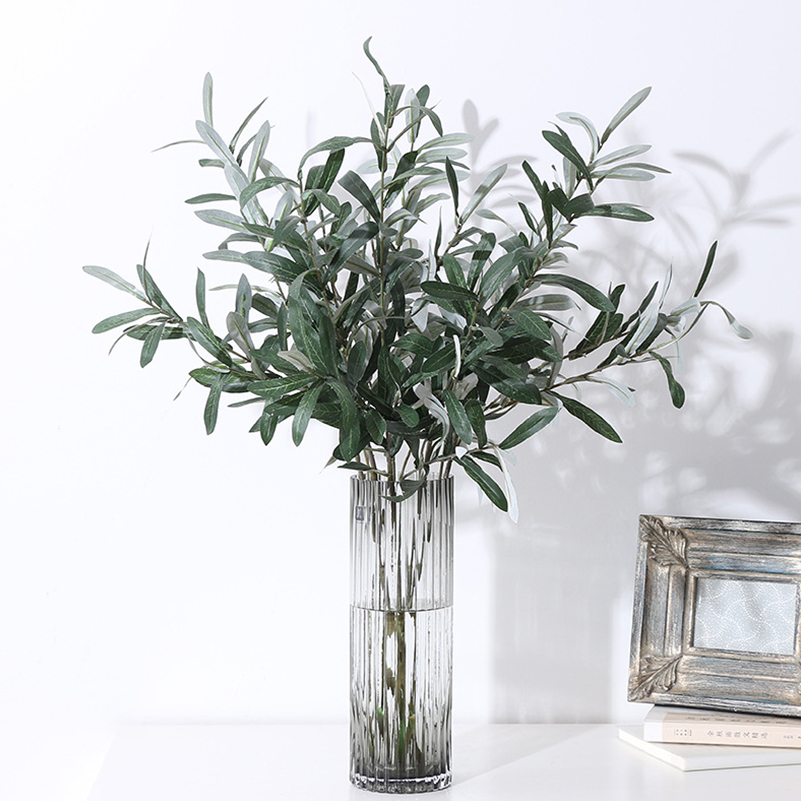Artificial Plants Olive Green  - Desk Setup Photo review and price