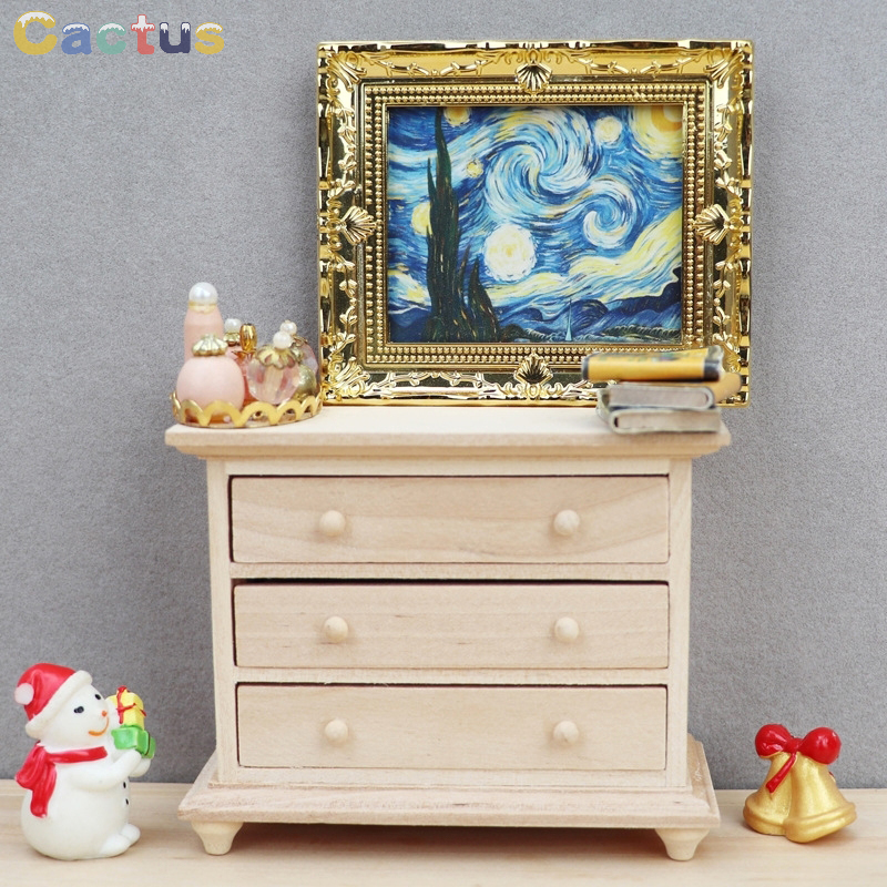 1:12 Dollhouse Miniature Wood  - Desk Drawer Unit review and price