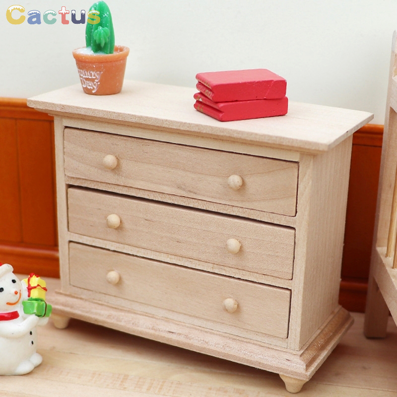 1:12 Dollhouse Miniature Wood  - Desk Drawer Unit review and price