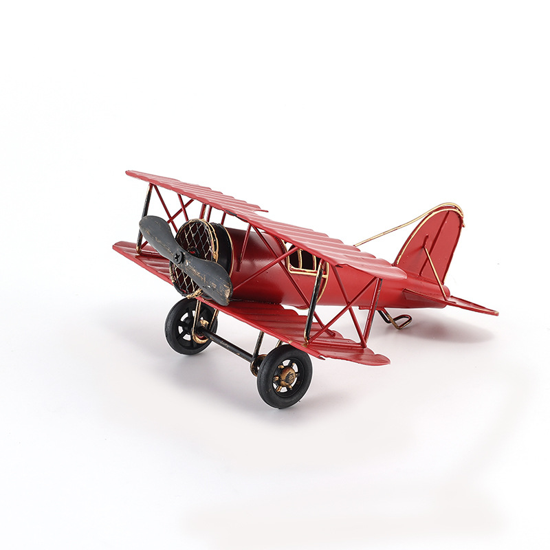 Retro Iron Metal Aircraft Mode - Desk Setup Photo review and price