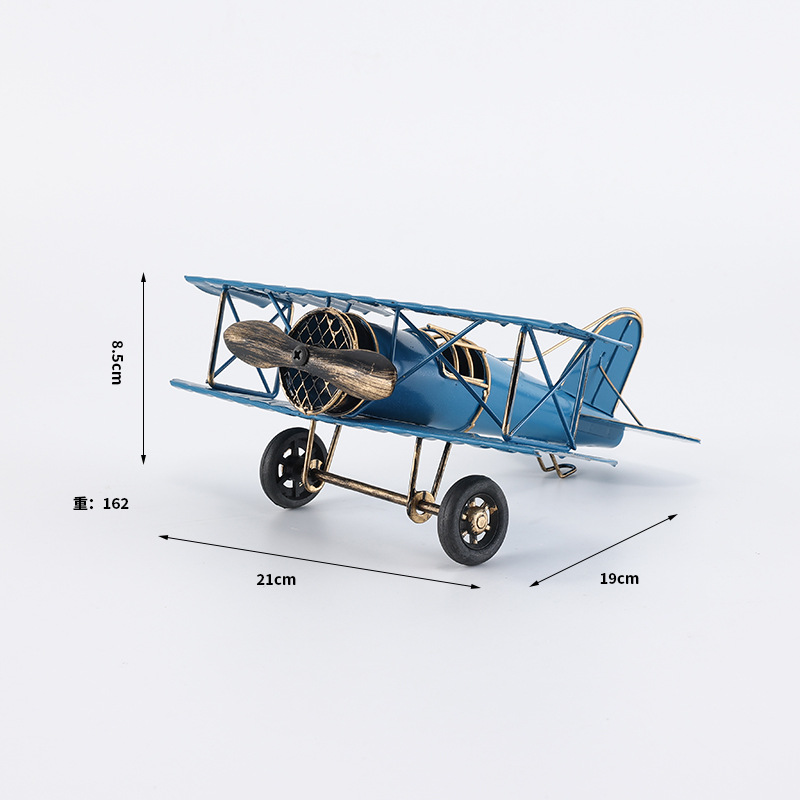 Retro Iron Metal Aircraft Mode - Desk Setup Photo review and price
