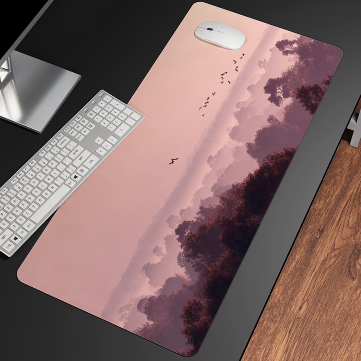Dreamy Pink & Purple Sky XL mo - Your Desk Setup review and price